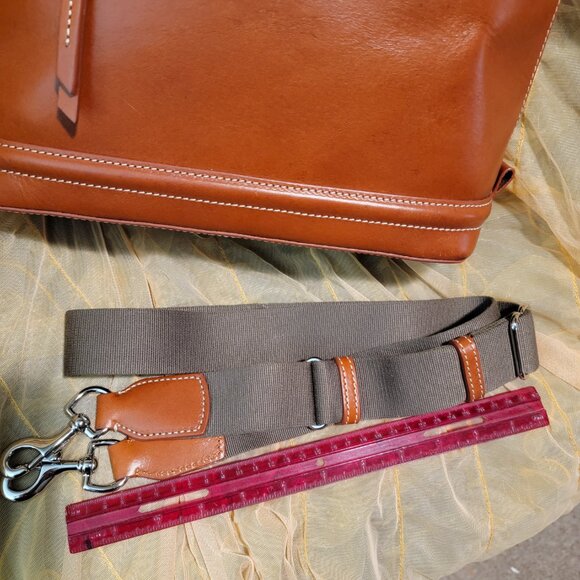 Dooney & Bourke Tan Satchel - Picture 14 of 14